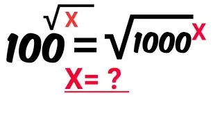 A wonderful Math problem | Exponential Equation involving Roots