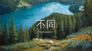 Nickialynn - 不同「我藏起苦衷你不懂我痛 我盼的包容你只觉无用」【动态歌词/PinyinLyrics】♪