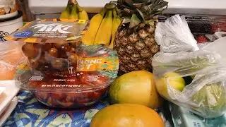 Healthy grocery haul