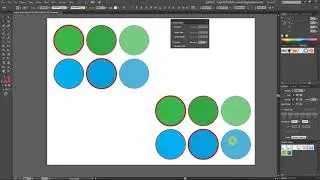 Illustrator Dersleri 5 - Illustrator Magic Wand Tool Sihirli Seçim Aracı Kullanımı