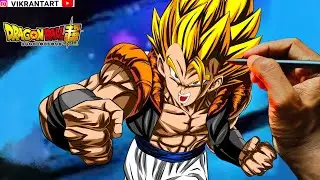 Drawing Gogeta Super Saiyan: Step-by-Step Tutorial!