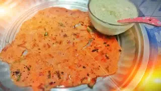 Tomato aadai + chutney  தக்காளி அடை + சட்னி / Meena time .