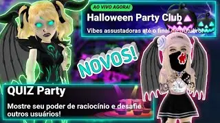 NOVO QUIZ + NOVA SALA DE HALLOWEEN 😯