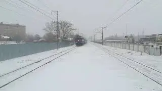 ТЭП70-0319 с пассажирским поездом 368 Кисловодск - Киров