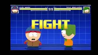 MUGEN BATTLE #6 Stan Marsh VS Kyle Broflovski