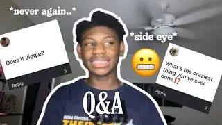 SOME OF YALL NEED TO BE PUT IN JAILL | Q&A *rants,awkward,trauma*