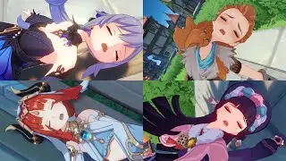 Genshin Impact Ragdoll Ryona/リョナ [ENG & JP Voice] (Free Cam)