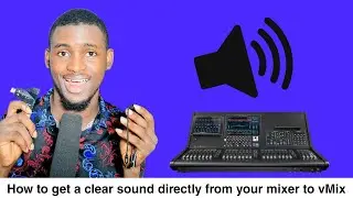How I Connected Mixer Sound to vMix for Superior Audio Clarity My Studio Mix | vMix Tutorial