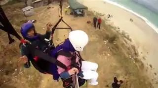 istanbul da yamaçparaşütü ormanlı