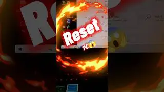 Reset PC 😱🔥🤯 #shorts #reset