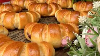 Das habe ich in einem französischen Restaurant gelernt! Viel leckerer als Croissants!