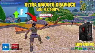 How to Fix Micro Stuttering/Freezing/Lag In Fortnite Chapter 5! ✅ (Low-End PC/Laptop)