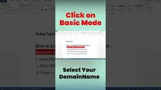 How to Increase Maximum Upload File Size in cPanel - Multi PHP INI Editor Using Basic Mode 