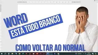 PÁGINA DO WORD ESTÁ TODA BRANCA
