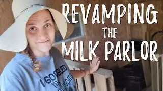 Kidding Prep: Redoing the Milk Parlor
