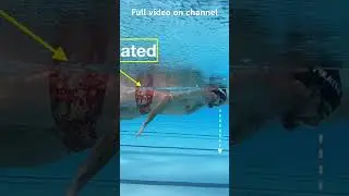 Use hip rotation to perfectly time your breath #swimming #swimtechnique #swimmer