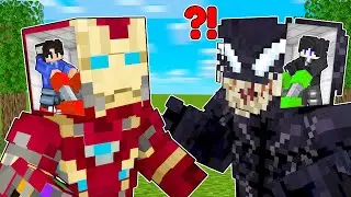 Control SECRET SUPERHERO in Minecraft