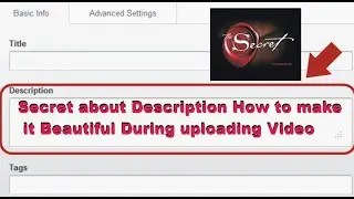 Secret about Description| How to make it Beautiful