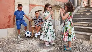 Dolce&Gabbana Children's Spring Summer 2020 Advertising Campaign