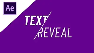 Easy Adobe After Effects CC Text Reveal Tutorial | Adobe After Effects Tutorials for Beginners 2020