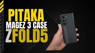 Samsung Galaxy Z Fold 5 Pitaka MagEZ 3 Case Slim and Trim!