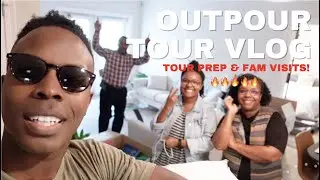 Outpour Tour Vlog // Week 3 Prep // Fam Comes to Visit!