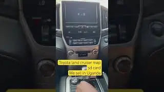 Toyota Land Cruiser 2019 Navigation error _ we sell the map sd card _ whatsapp +8801672761737