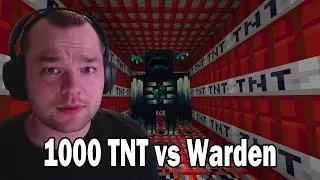 Can you kill the Warden with tnt in Minecraft
