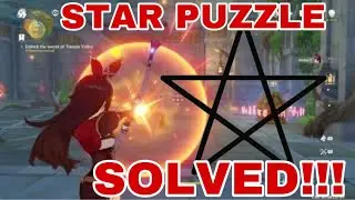 Genshin Impact -Unlock the Secret of Tianqui Valley - STAR PATTERN  Puzzle / CHEAT Solution