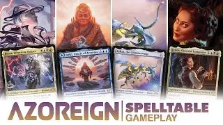Spelltable Commander Gameplay | EDH | Breya vs Jadzi vs Zabaz vs Lynde
