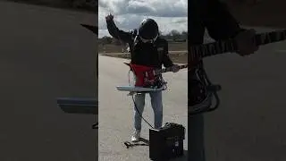I made my guitar GAS POWERED