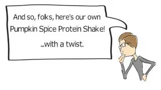 Pumpkin Spice Protein Shake