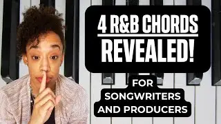 4 Piano Chords Used in 100's of R&B Songs - Beginner Tutorial for Songwriters/Producers