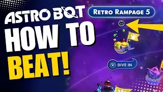 🤖 How to Beat Retro Rampage 5! - Astro Bot