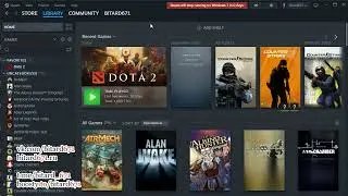 Steam все еще работает на Windows 7 в 2024 году