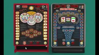 German Merkur gambling machines of late 80s and 90s with some huge wins!