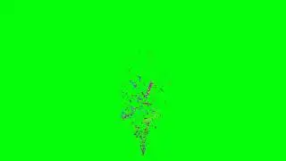 Confetti Celebration Green Screen Effect