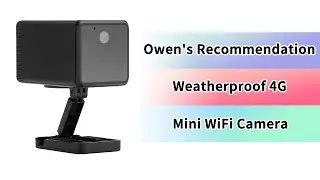 Introducing the Weatherproof 4G Mini WIFI Camera: Ultimate Surveillance Soulution for Climates.