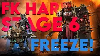 Freeze! Fire Knight Hard Stage 6! Safe and Fast! | Raid: Shadow Legends