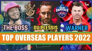 TOP OVERSEAS PLAYERS 2022 || OVERSEAS PLAYERS 2022 || JOS BUTTLER || DAVID WARNER || IPL 2022