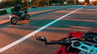 RUNNING THE STREETS ON THE V4!