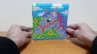 Двусторонние картинки модульное оригами
