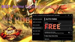 BEST Anime Fighting Simulator Script - Auto Farm, Auto Stats, ESP