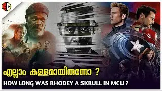 How Long Was Rhodey a Skrull..?? : Secret Invasion ending explained In Malayalam/SuperClips