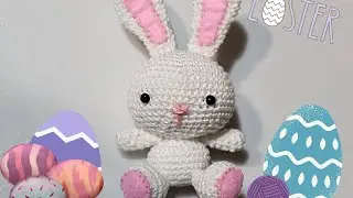 Cute Easter Bunny Amigurumi #easterbunny #amigurumi #páscoa