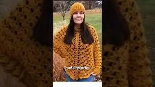 Crochet Sleeved Poncho Tutorial