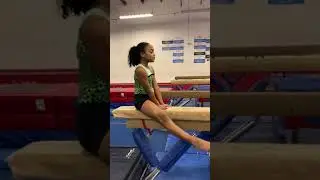 All Stars Gymnastics shining star level 2 and preteam  funtastic meet beam routine