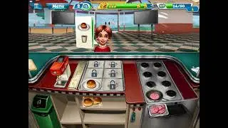 Cooking Fever - Fast Food Court Level 1 Tutorial With All 3 Stars