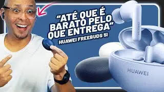 FONE DE OUVIDO HUAWEI FREEBUDS 5i. Um bom FONE PELO PREÇO! Fone de ouvido bluetooth