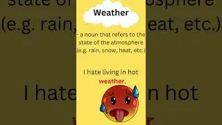 Difference between weather and whether| English grammar @englishwalididi
